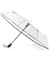 Totes 3-section Auto-open Clear Umbrella In Clear