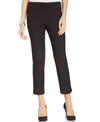 Karen Kane Wrinkle Resistant Travel Pants In Black