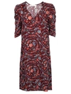 SEE BY CHLOÉ FLORAL PRINT MIDI DRESS,10772413