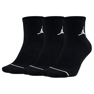 Jordan Everyday Max Ankles Socks In Black,black,black