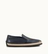 TOD'S SLIP-ONS IN LEATHER