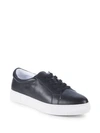 J/SLIDES Lace-Up Leather Sneakers,0400096961194
