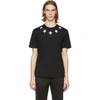 GIVENCHY GIVENCHY BLACK AND WHITE VINTAGE STARS T-SHIRT