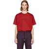 GIVENCHY RED VINTAGE LOGO T-SHIRT