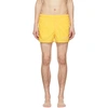 GIVENCHY GIVENCHY YELLOW LOGO SWIM SHORTS