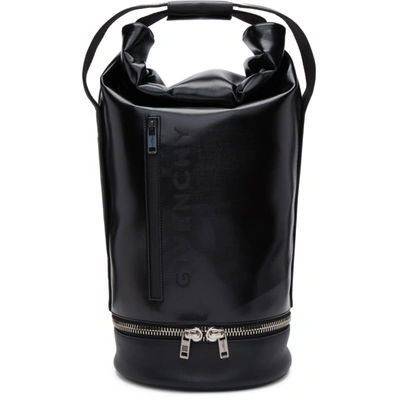 Givenchy Black Large Jaw Backpack In 001 Black