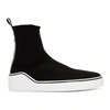 GIVENCHY GIVENCHY BLACK AND WHITE GEORGE V SOCK SNEAKERS