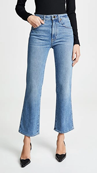 KHAITE Vivian New Bootcut Flare Jeans,KHAIT30017