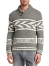 RALPH LAUREN Knit Cashmere Shawl Collar Sweater
