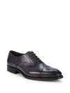 TO BOOT NEW YORK MEN'S MEN'S BERGAMO CAP-TOE LEATHER OXFORDS,0400098943903