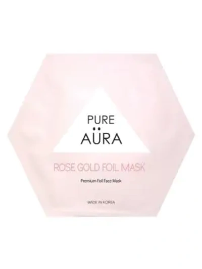 Pure Aura Rose Gold Foil Sheet Mask