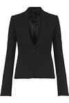 RICK OWENS WOMAN WOOL BLAZER BLACK,US 2243576767868447