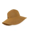 Eric Javits Bella Squishee Sun Hat - Beige In Natural