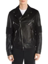 NEIL BARRETT Leather Biker Jacket
