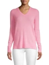 SAKS FIFTH AVENUE COLLECTION Featherweight Cashmere V-Neck Sweater
