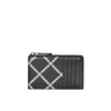 BURBERRY LINK PRINT LEATHER CARD CASE