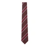 BURBERRY Modern cut striped silk jacquard tie