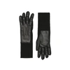 BURBERRY CASHMERE AND LAMBSKIN GLOVES