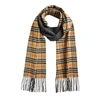 BURBERRY LONG REVERSIBLE VINTAGE CHECK DOUBLE-FACED CASHMERE SCARF,2951767