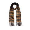 BURBERRY LONG REVERSIBLE VINTAGE CHECK DOUBLE-FACED CASHMERE SCARF,2951769