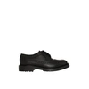 BURBERRY BROGUE DETAIL GRAINY LEATHER DERBY SHOES