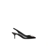 BURBERRY The leather d-ring slingback pump