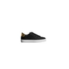 BURBERRY PERFORATED CHECK LEATHER SNEAKERS