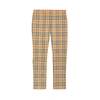 BURBERRY VINTAGE CHECK WOOL CIGARETTE TROUSERS,2955866