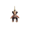 BURBERRY THOMAS BEAR CHARM IN CHECK CASHMERE,2951326