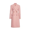 BURBERRY Double-breasted wool tailored coat