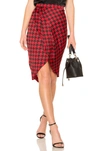 L'ACADEMIE The Arlene Midi Skirt,LCDE-WQ29