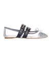 MIU MIU BALLERINA PVC GLITTER,10772844