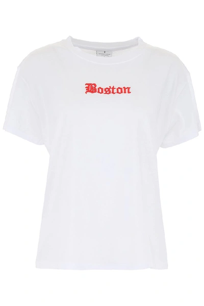 Marcelo Burlon County Of Milan X Mlb Boston Red Sox T-shirt - White