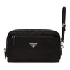 PRADA PRADA BLACK COSMETIC POUCH