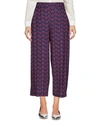 BLUGIRL FOLIES BLUGIRL BLUMARINE WOMAN PANTS MIDNIGHT BLUE SIZE 4 POLYESTER, ELASTANE,13096513AG 4