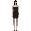 ALEXANDER WANG T ALEXANDERWANG.T BLACK WOOL MINI DRESS