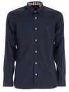 BURBERRY EMBROIDERED LOGO SHIRT,10773237