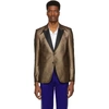 GIVENCHY GIVENCHY GOLD AND BLACK 4G BLAZER