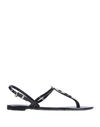 KARL LAGERFELD TOE STRAP SANDALS,11600810FG 9