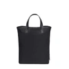 MELI MELO Black Shopper Nylon and Leather Trim,TCA01-01-NY