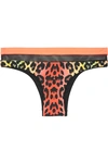 AGENT PROVOCATEUR Zenaya leopard-print bikini briefs