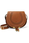 CHLOÉ MARCIE MINI TEXTURED-LEATHER SHOULDER BAG