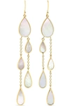 IPPOLITA POLISHED ROCK CANDY 18-KARAT GOLD MOTHER-OF-PEARL EARRINGS