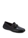 BRUNO MAGLI NEO LEATHER BUCKLE DRIVING LOAFERS,0400099267991