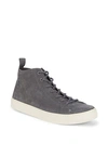 TOMS LENOX SUEDE HIGH-TOP trainers,0400097796642