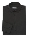 VERSACE Woven Cotton Dress Shirt