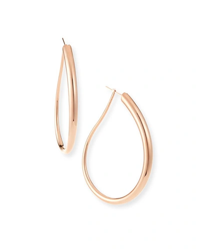 Alberto Milani Millennia 18k Rose Gold Electroform Fancy Oblong Earrings
