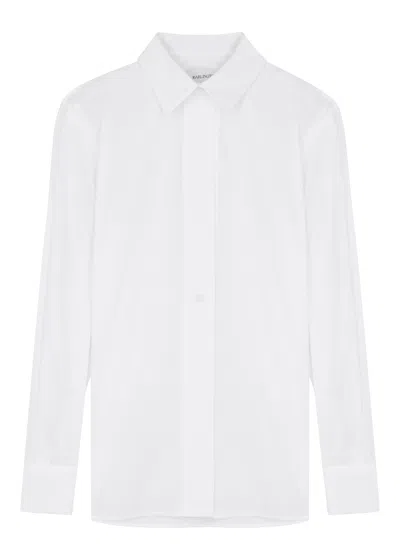 16arlington 16 Arlington Teverdi Cotton-poplin Shirt In White