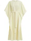 16arlington Achi Midi Dress In 黄色