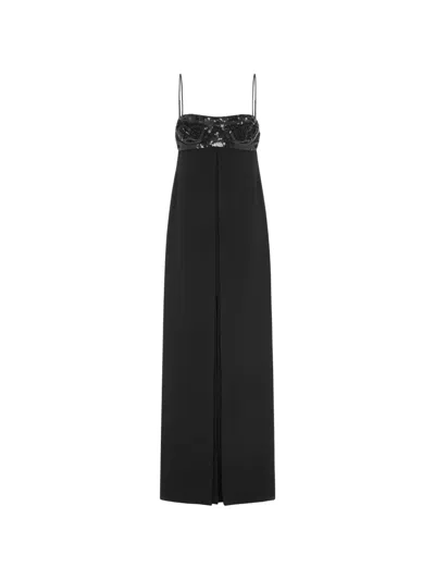 16arlington Agata Maxi Dress In Black